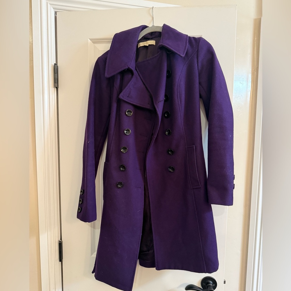 New York & Company Deep Purple Outerwear
